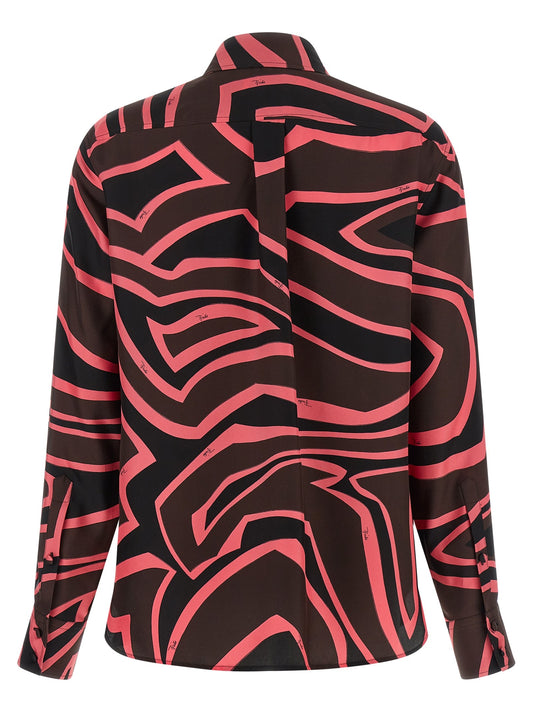 Pink 'Labirinto' shirt