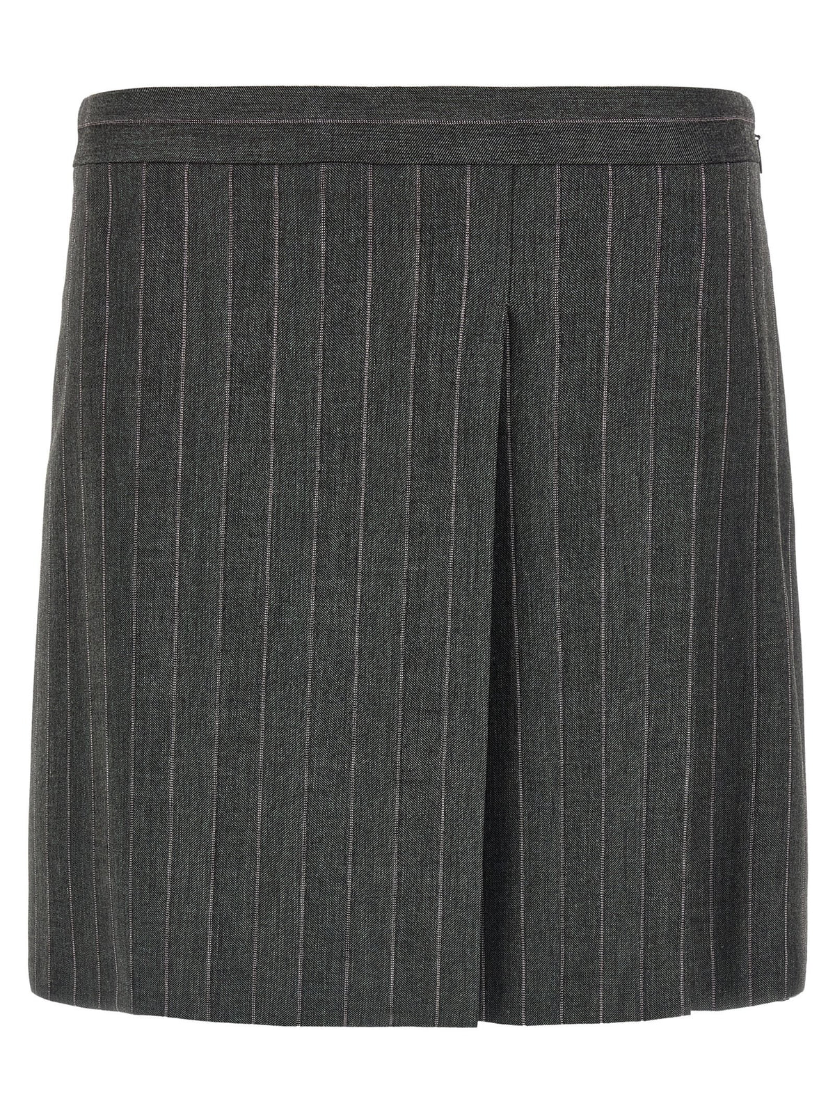 Pinstripe skirt