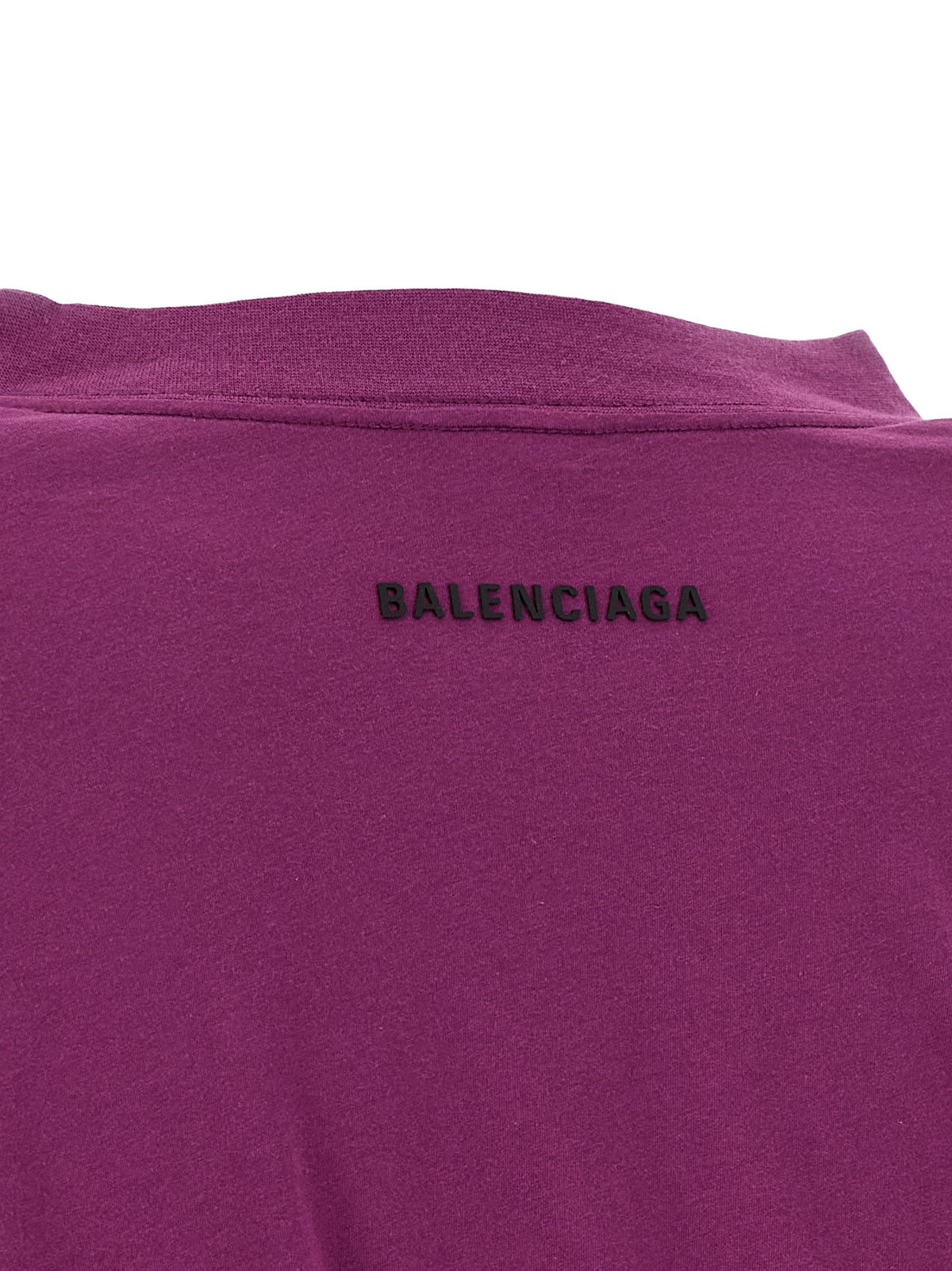 Pleated pattern t-shirt