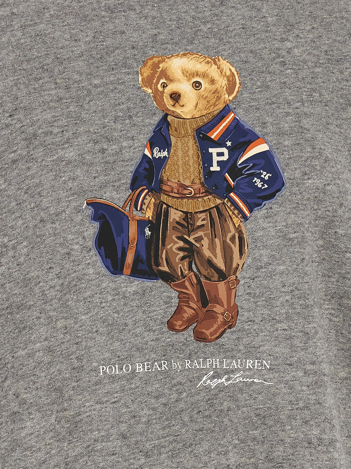 سويت شيرت بطبعة "Polo Bear"