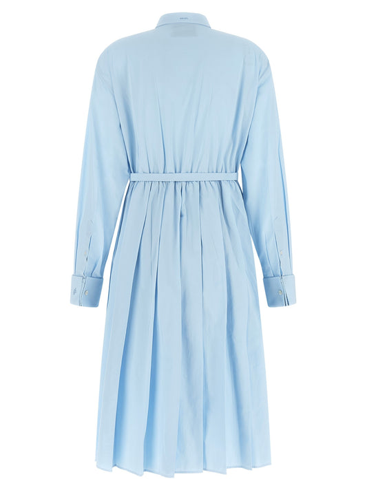 Poplin shirt dress