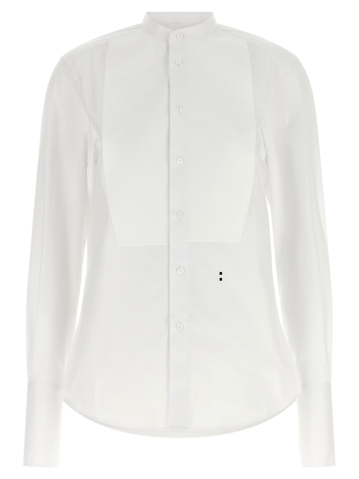 White popeline shirt