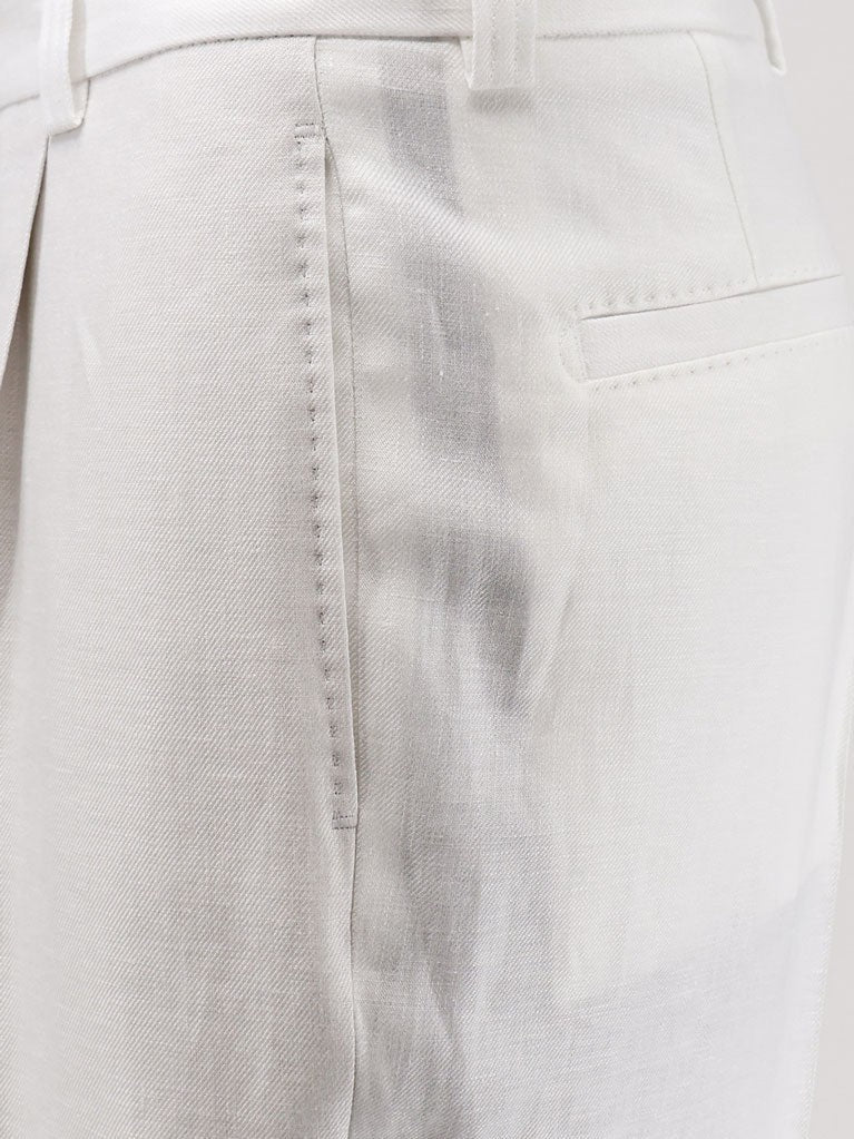 Port linen trousers