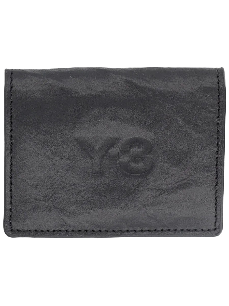 Portacarte In Pelle Con Logo