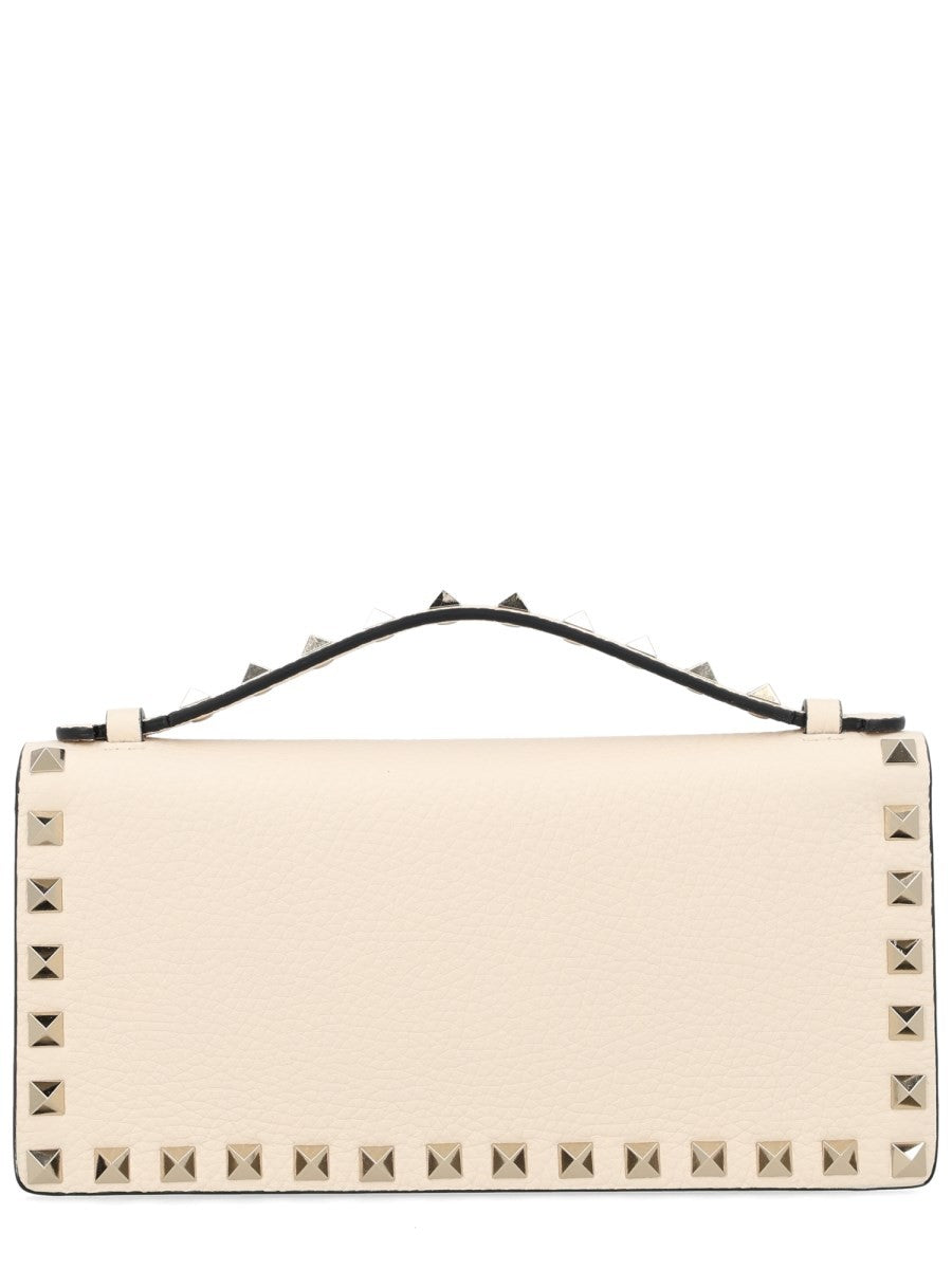 PORTAFOGLIO "ROCKSTUD" IN PELLE