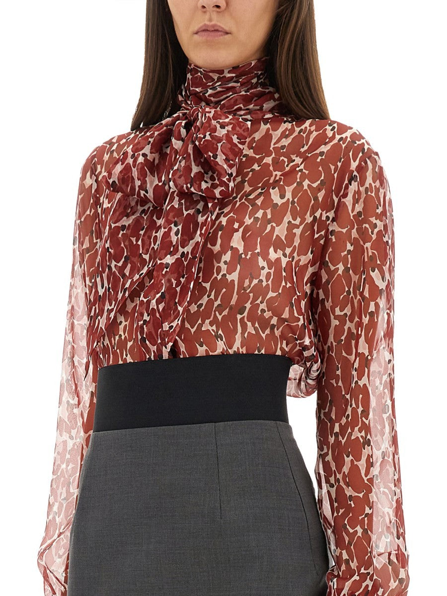 PRINTED SILK SHIRT