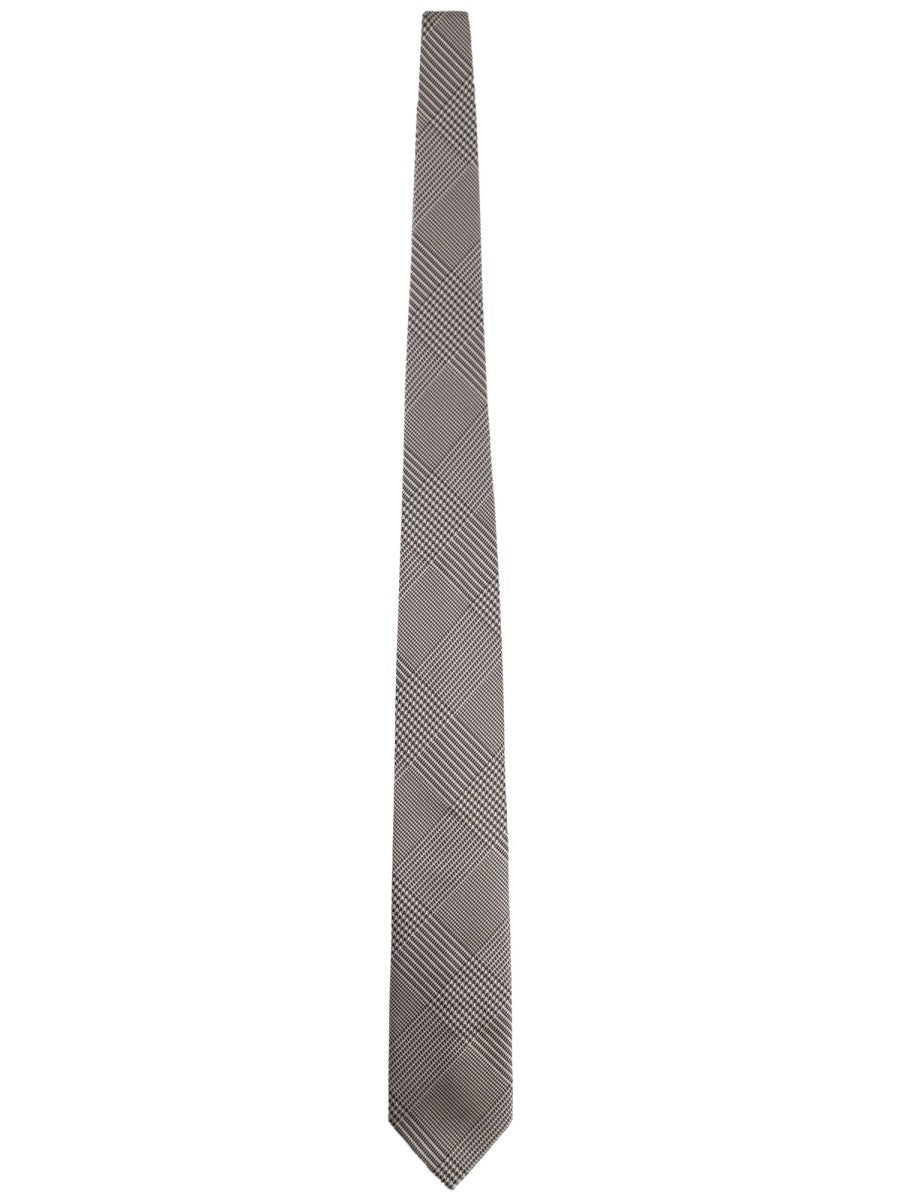 PRINTED SILK TIE