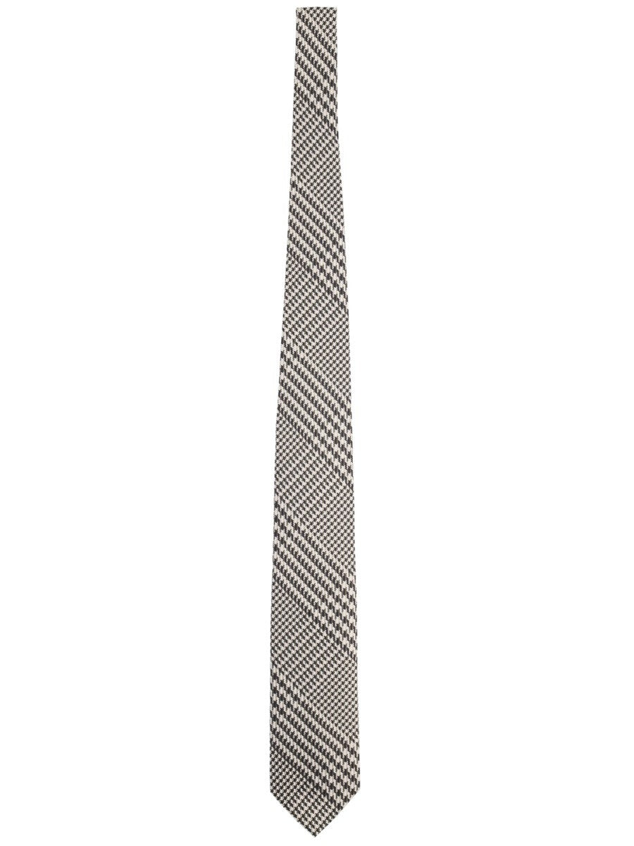 PRINTED SILK TIE