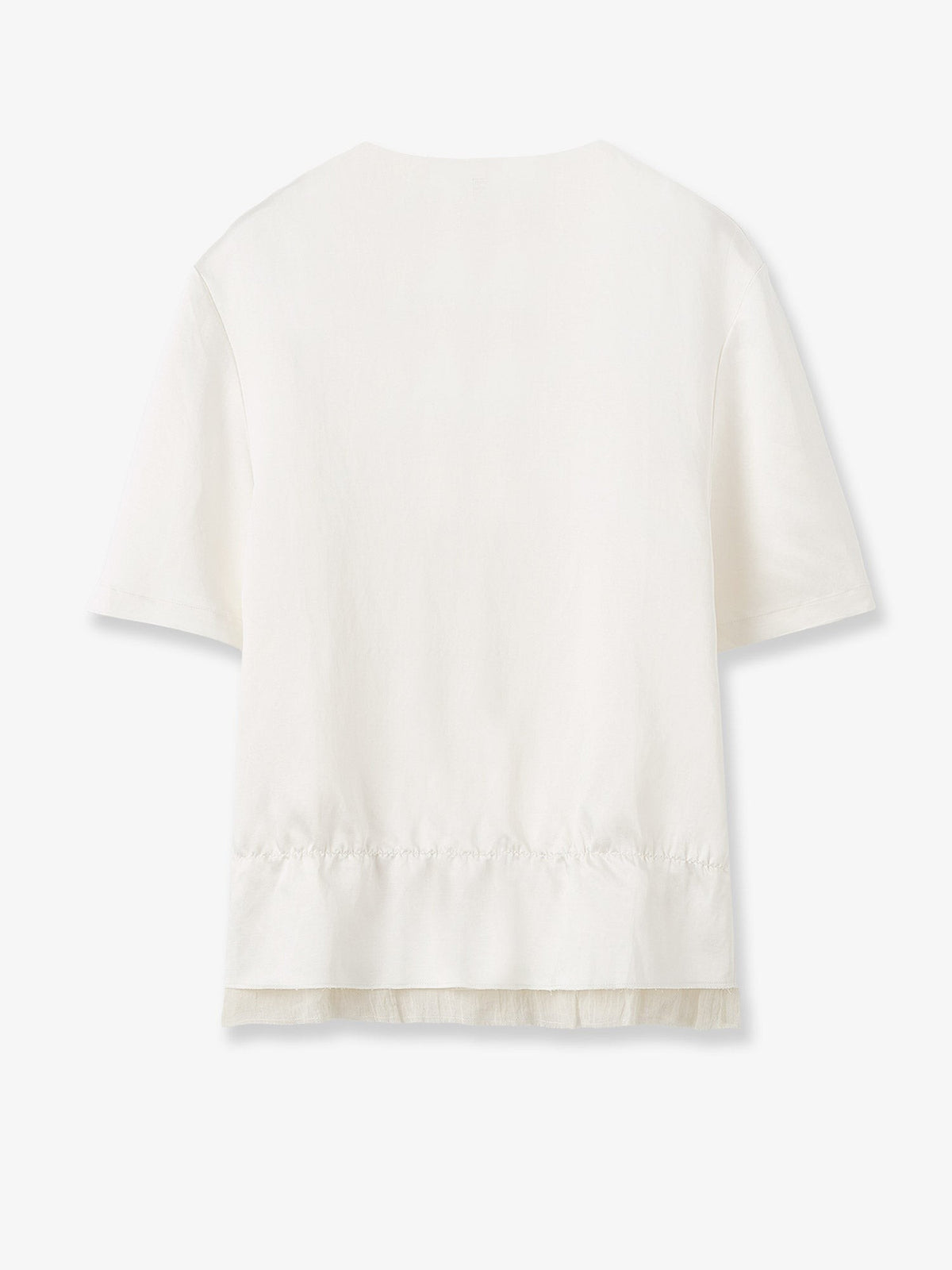 Pullover satin top
