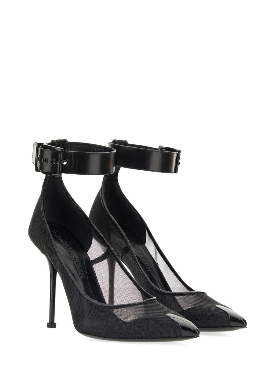PUNK PUMPS WITH STRAP