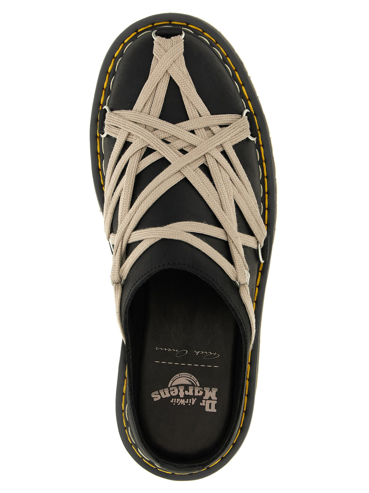'QuadSoleMegalace®' mules Dr.Martens x RickOwens