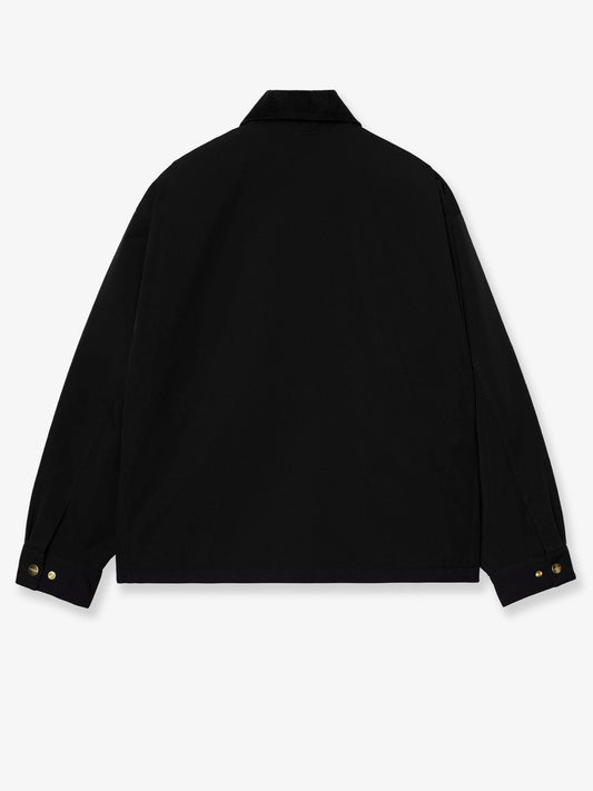 Quentin nylon jacket with embroidered logo on the front