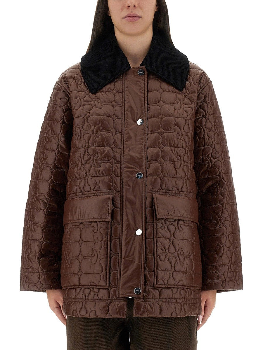 QUILTED MIDI JACKET