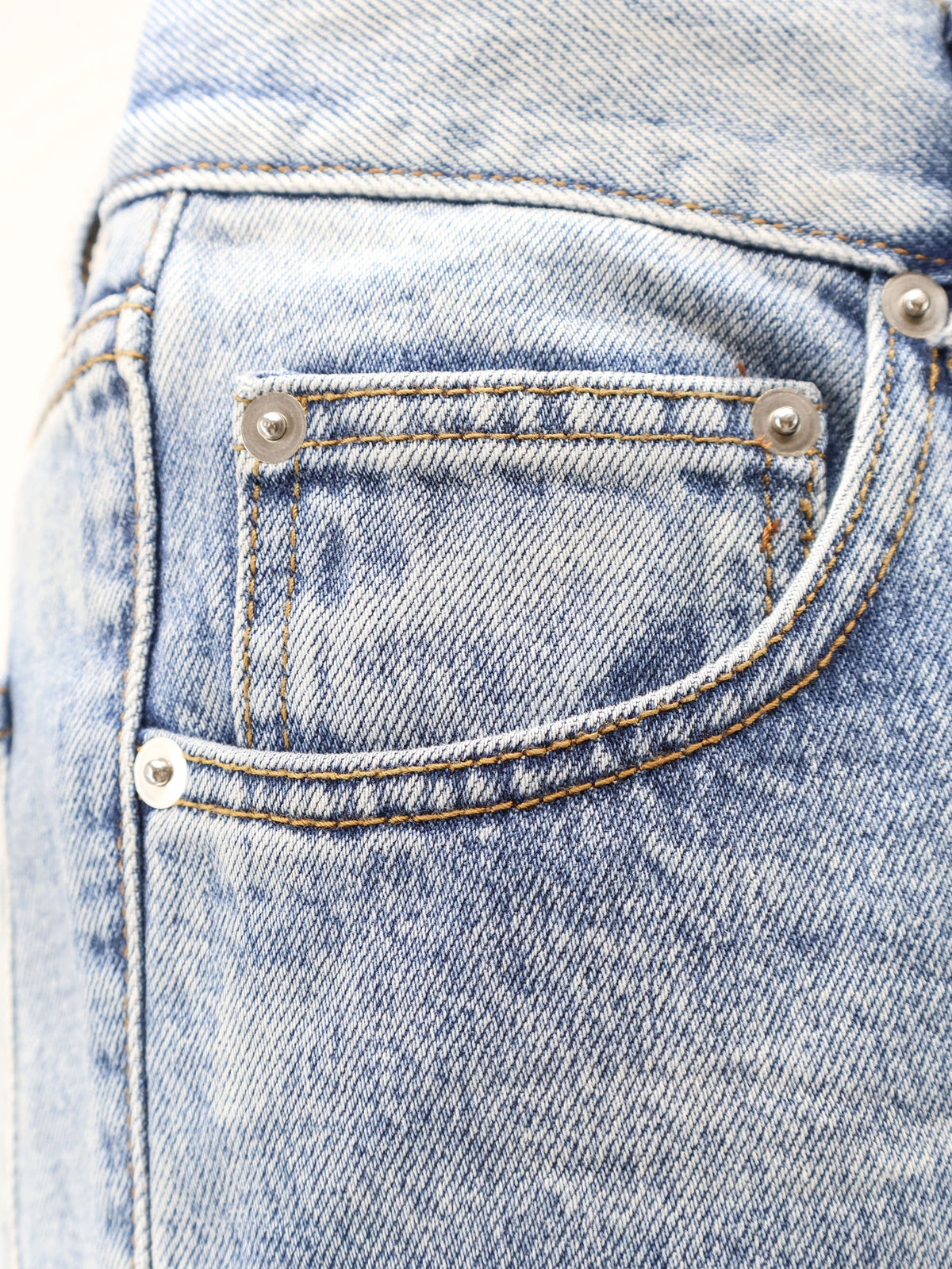Re-Cut Flared cotton jeans