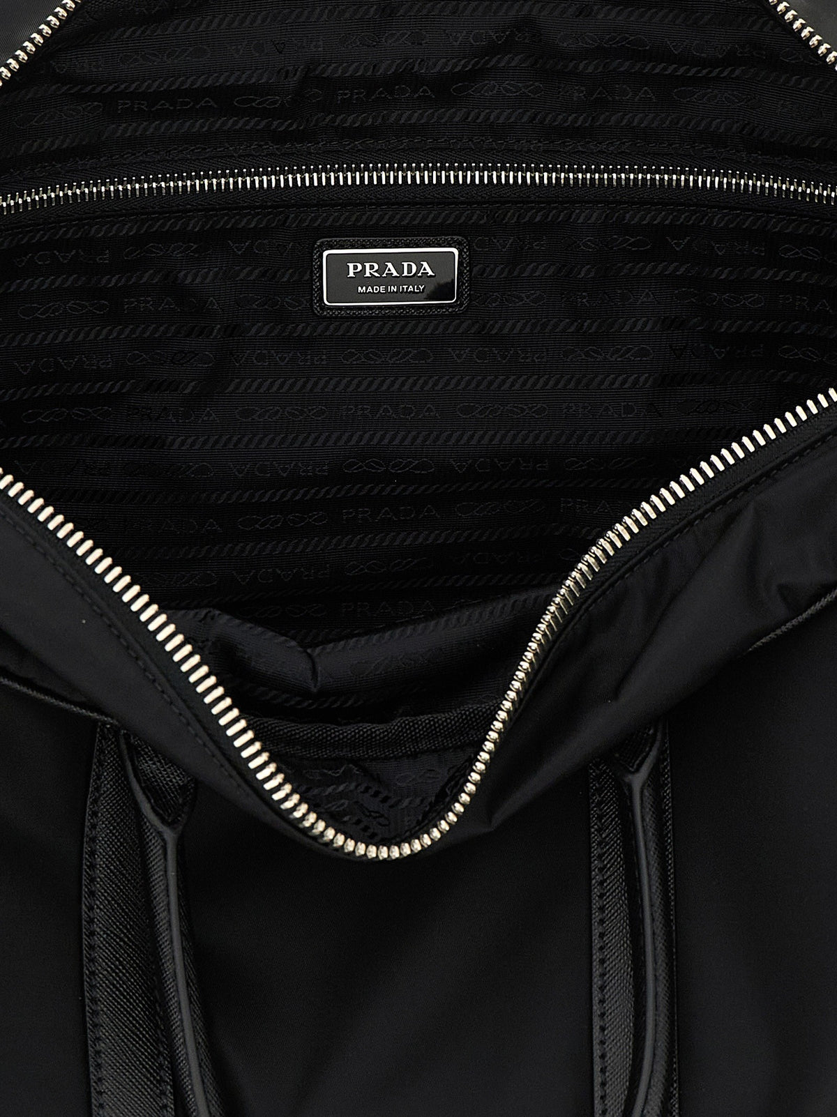 Re-Nylon and Saffiano travel bag