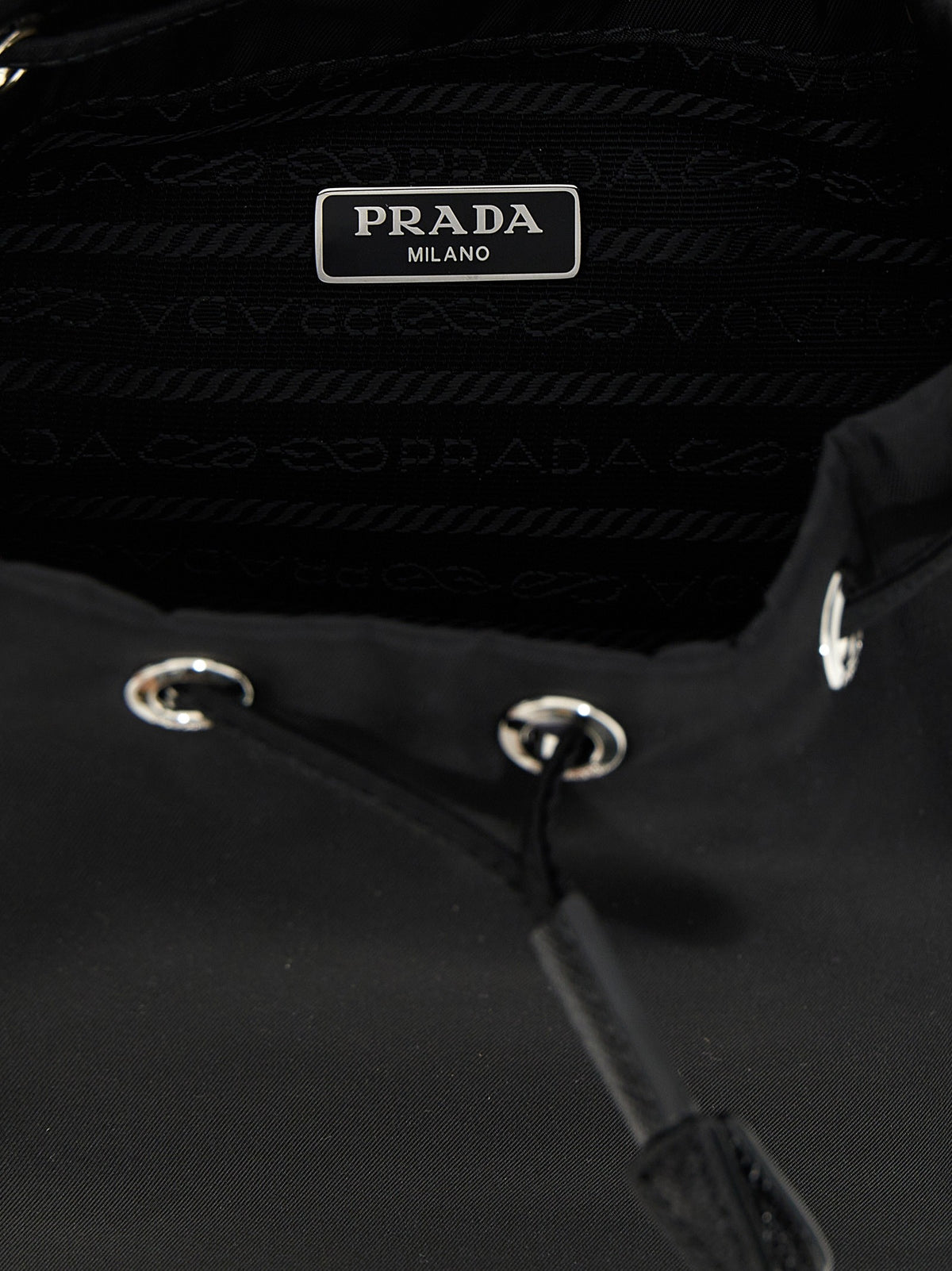 Re-nylon bucket bag