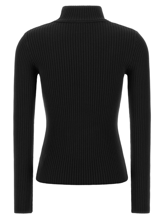 'Reedition' high neck sweater