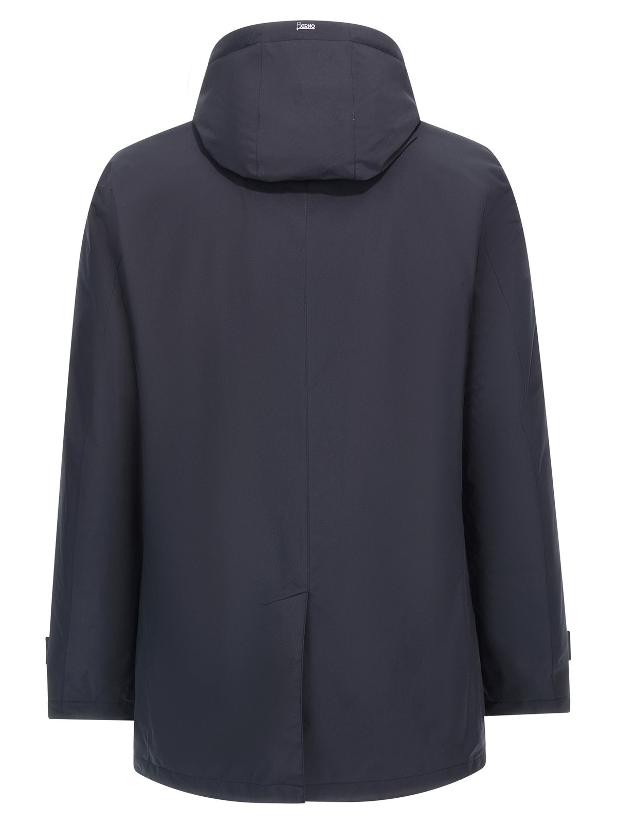 Removable hood parka