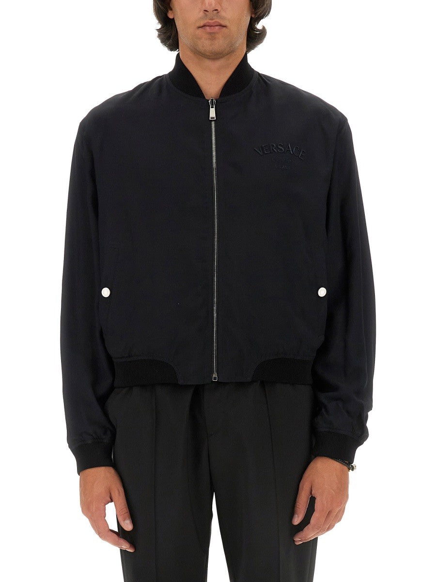 REVERSIBLE BAROQUE SEA JACKET