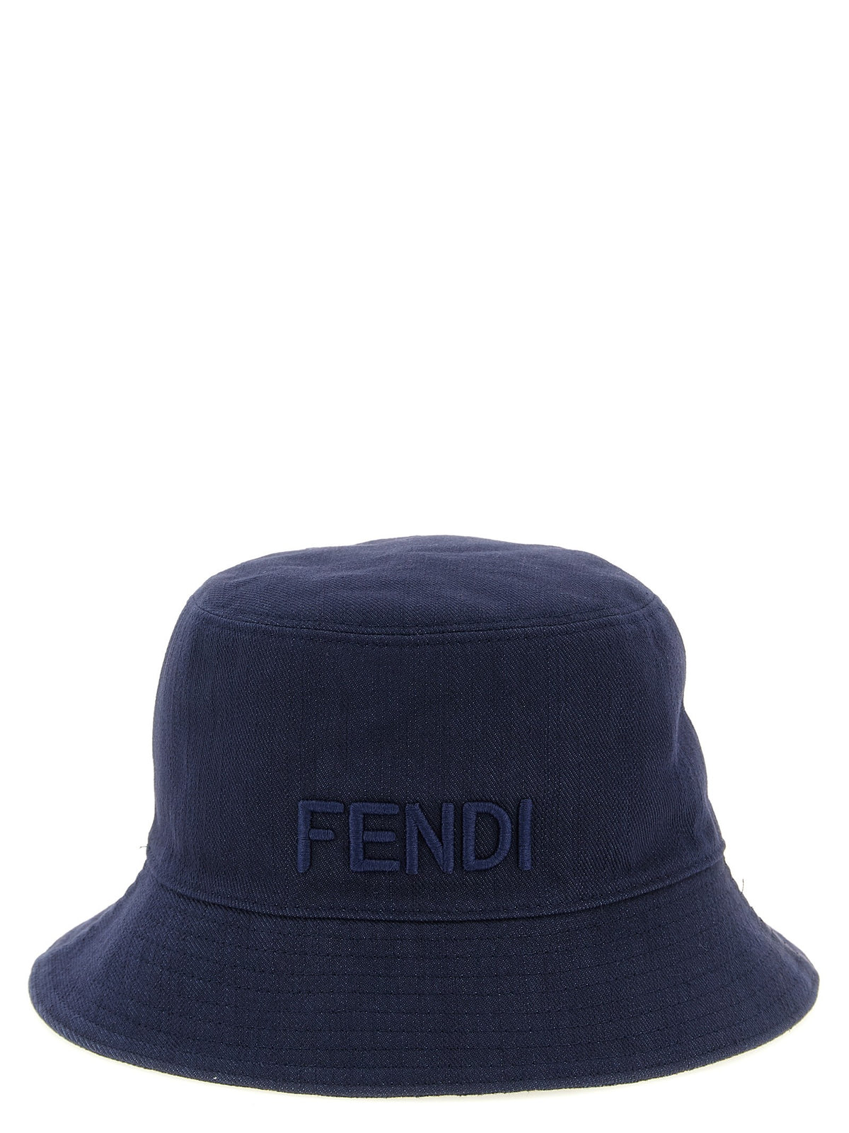 Reversible denim bucket hat