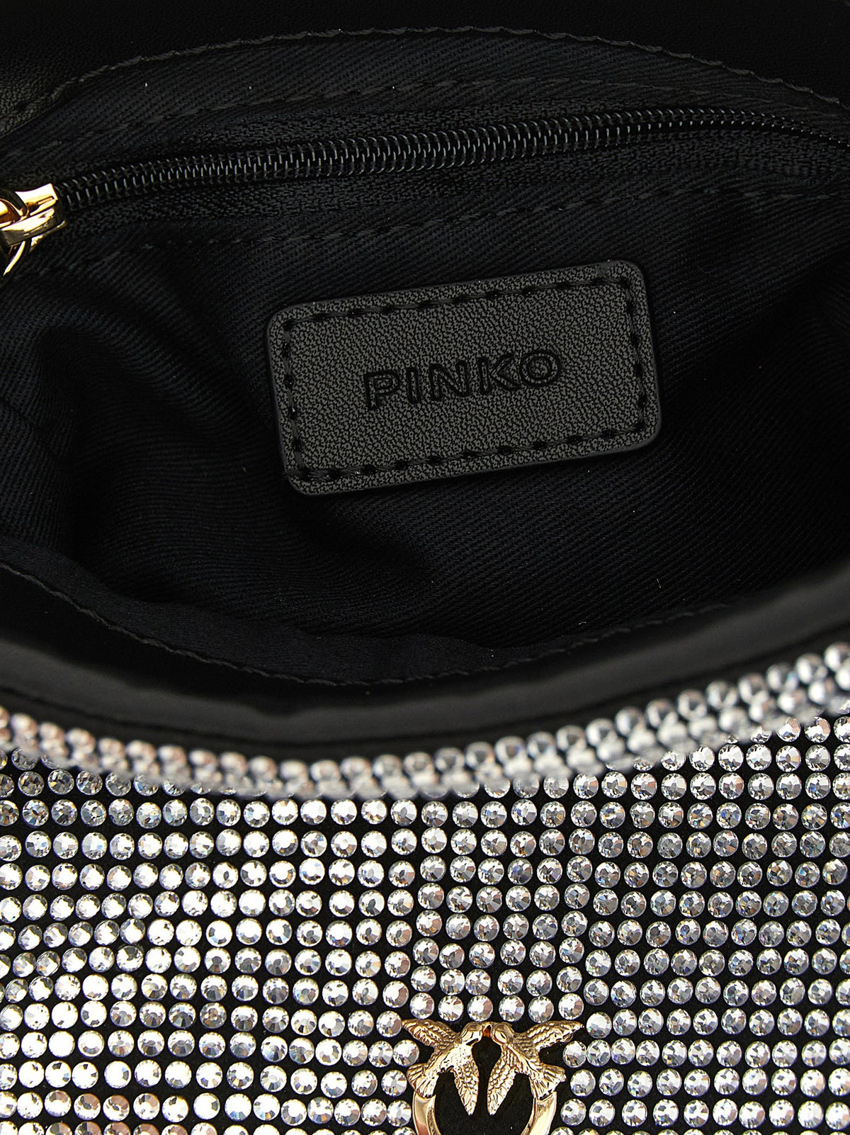 Rhinestone bucket bag