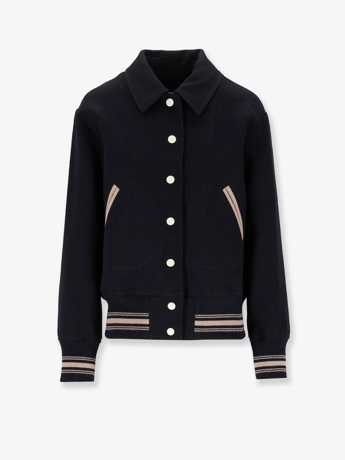 Ria Slim Fit virgin wool bomber