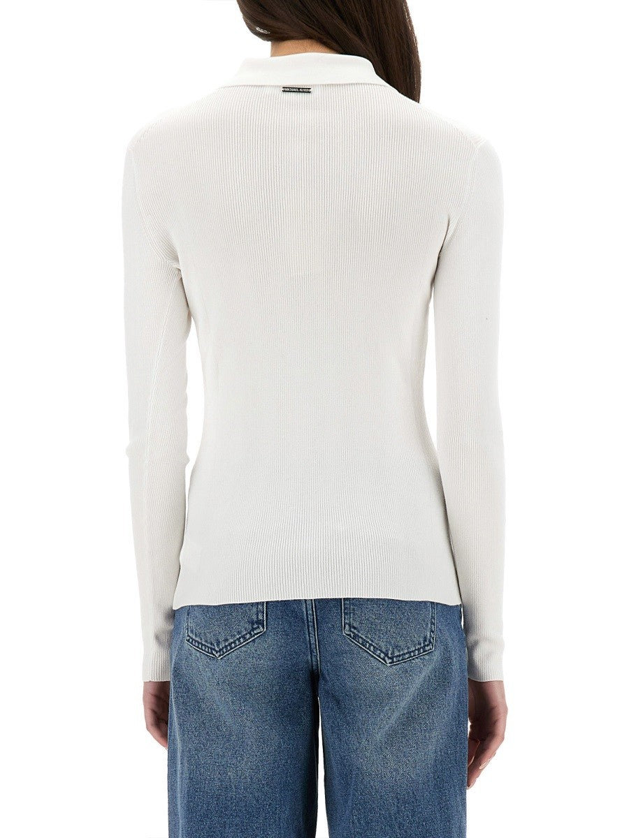 RIBBED CARDIGAN
