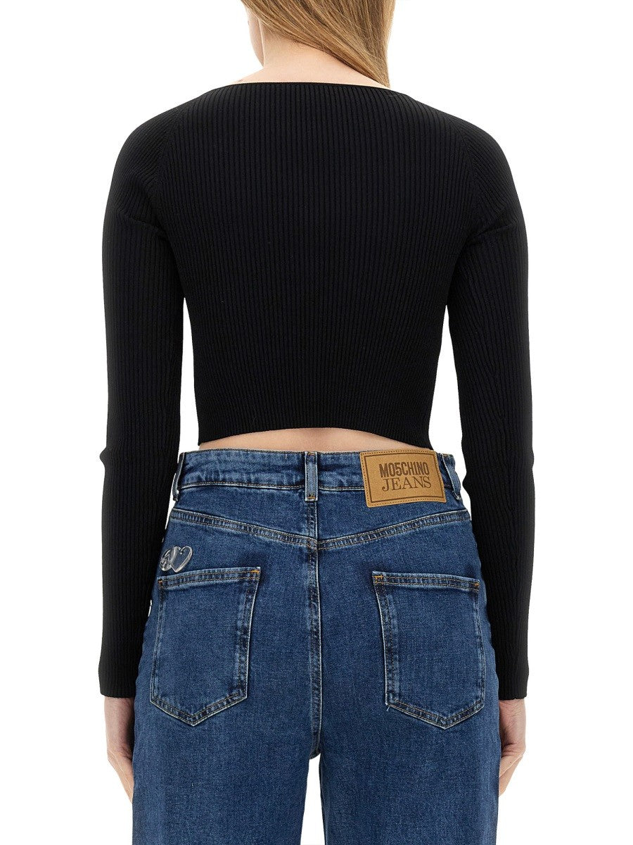 RIBBED CROP TOP