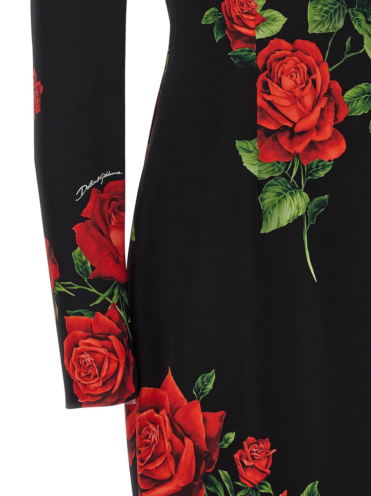 'Rose' longuette dress