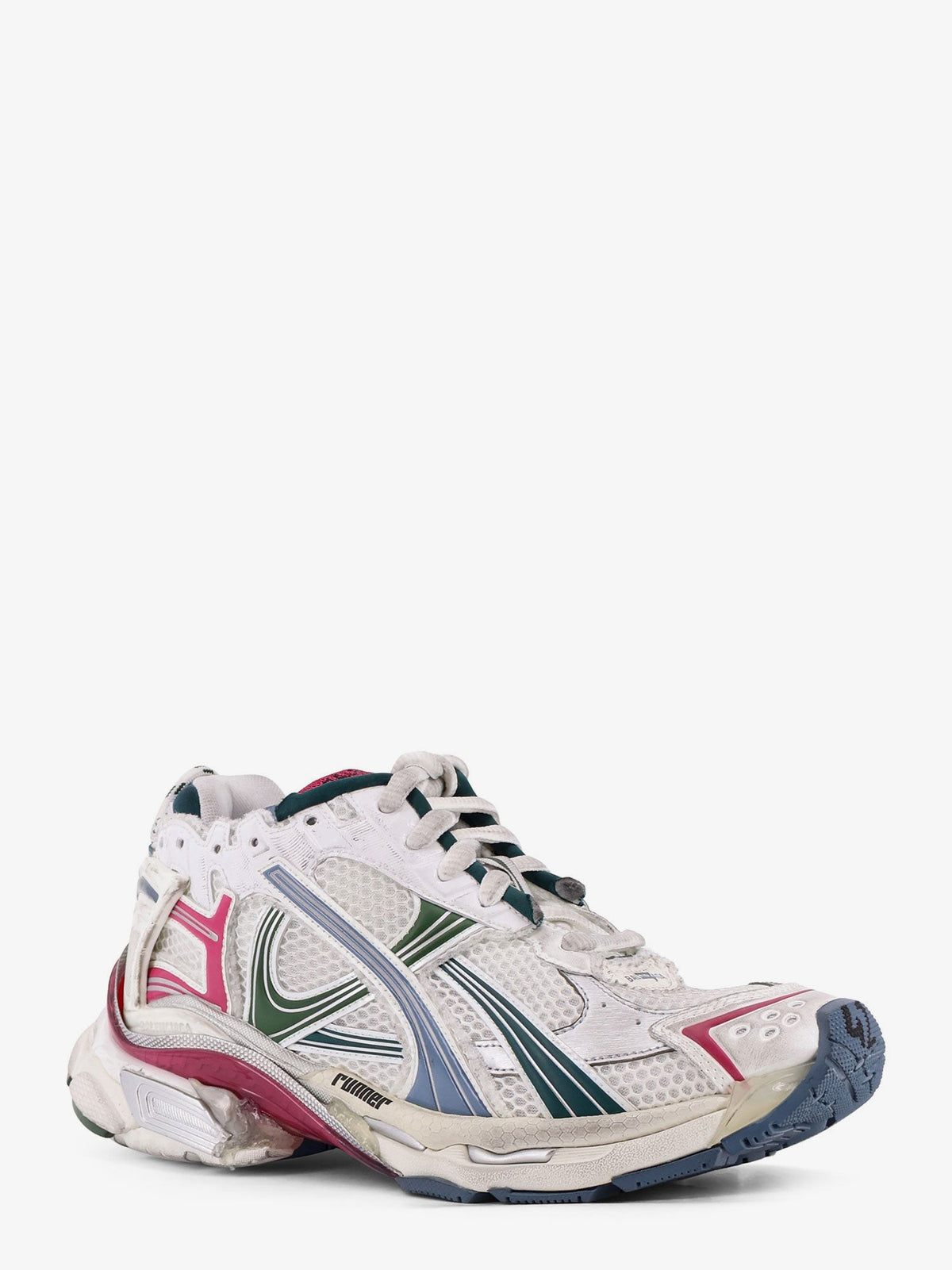 Runner low-top mesh sneakers