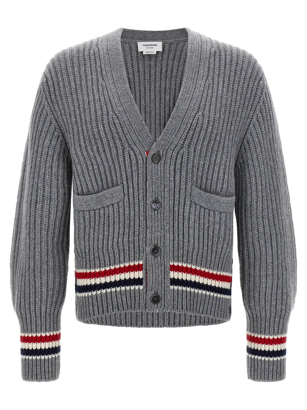 RWB tape cardigan