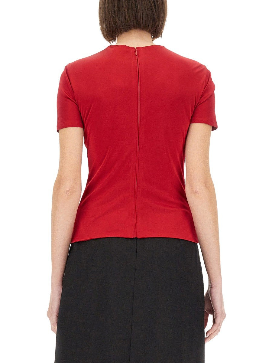 "SAFETY PIN" CURLED TOP