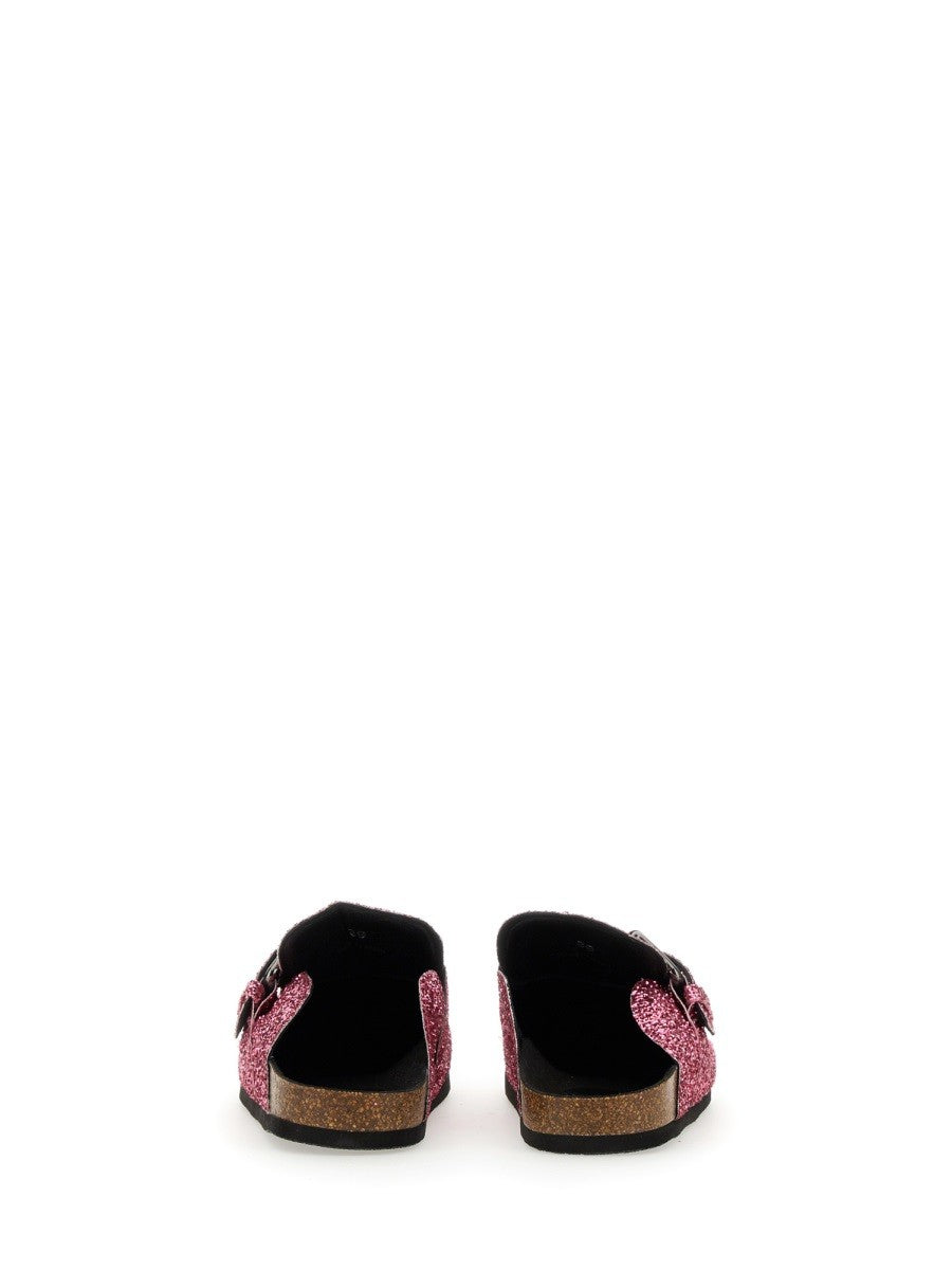 SANDAL WITH GLITTER