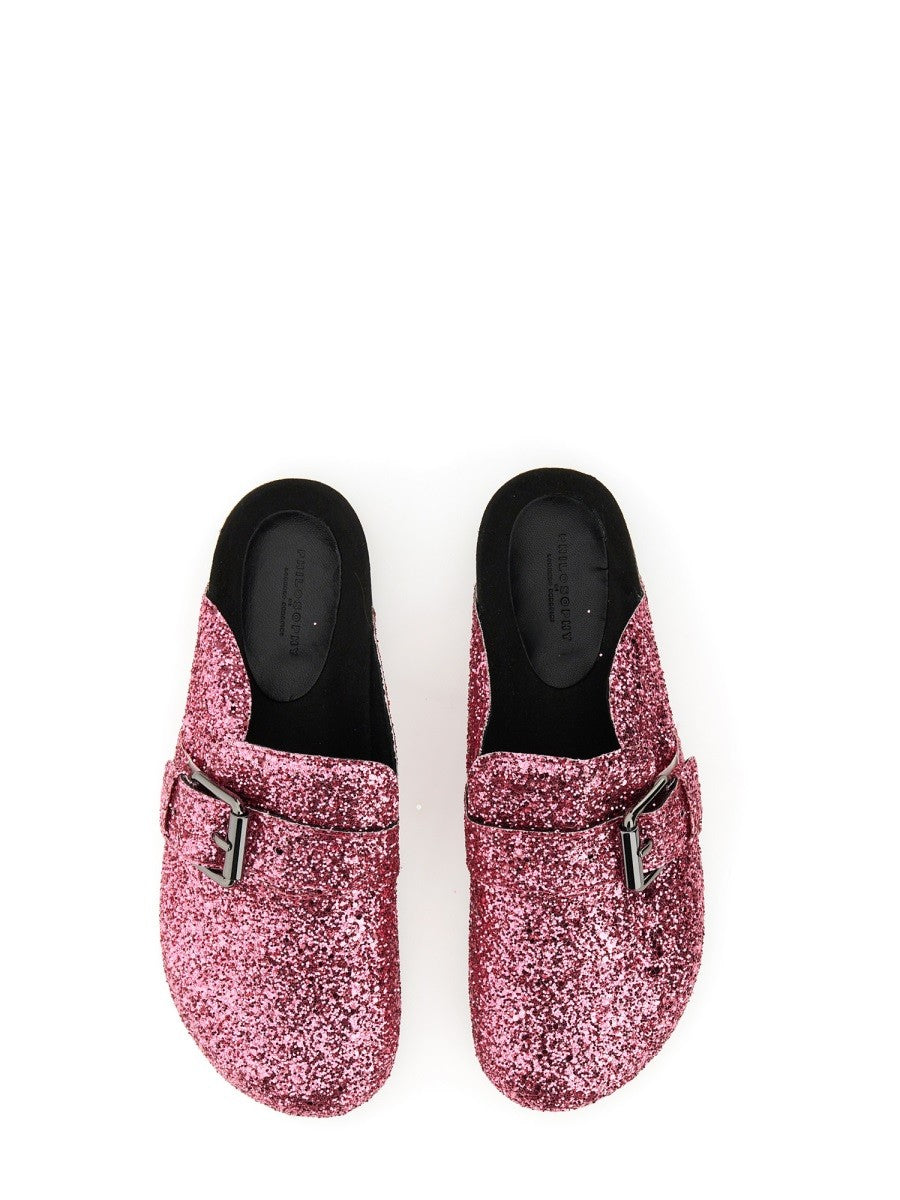 SANDAL WITH GLITTER
