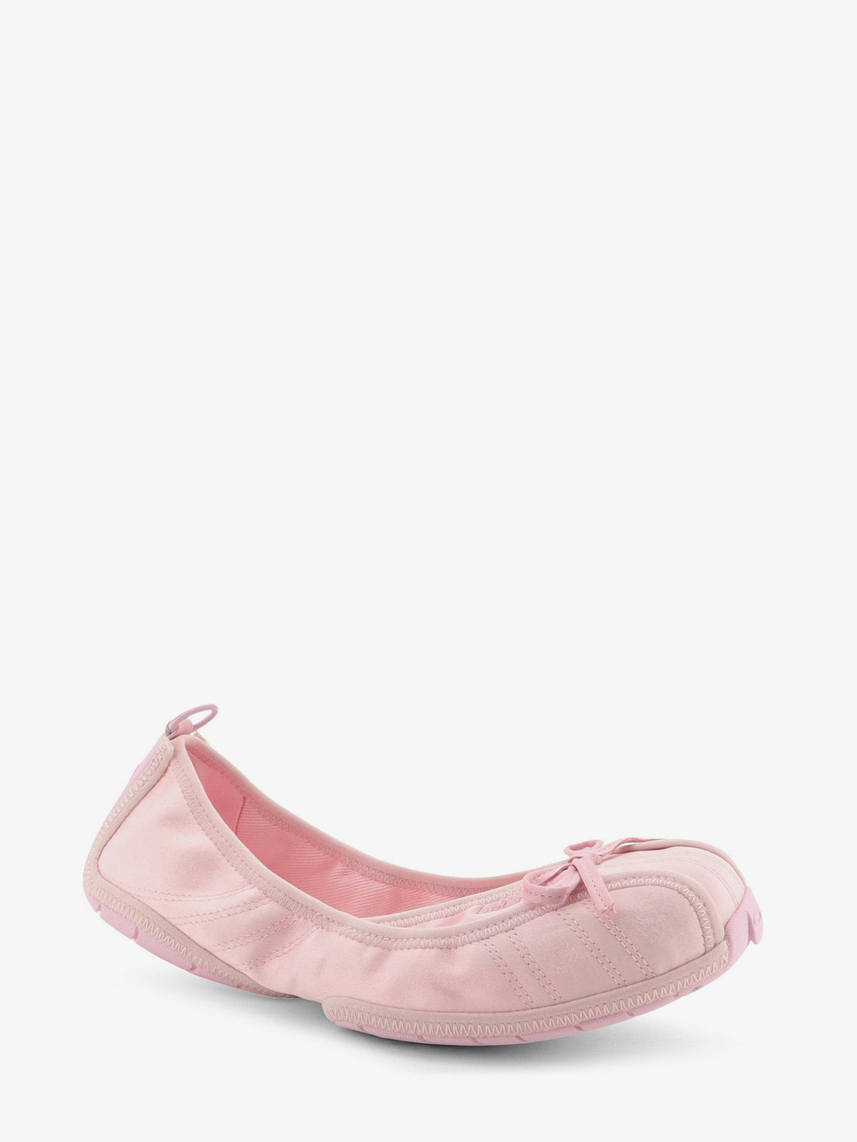Satin ballerina sneaker