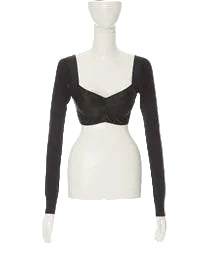 Bustier crop top
