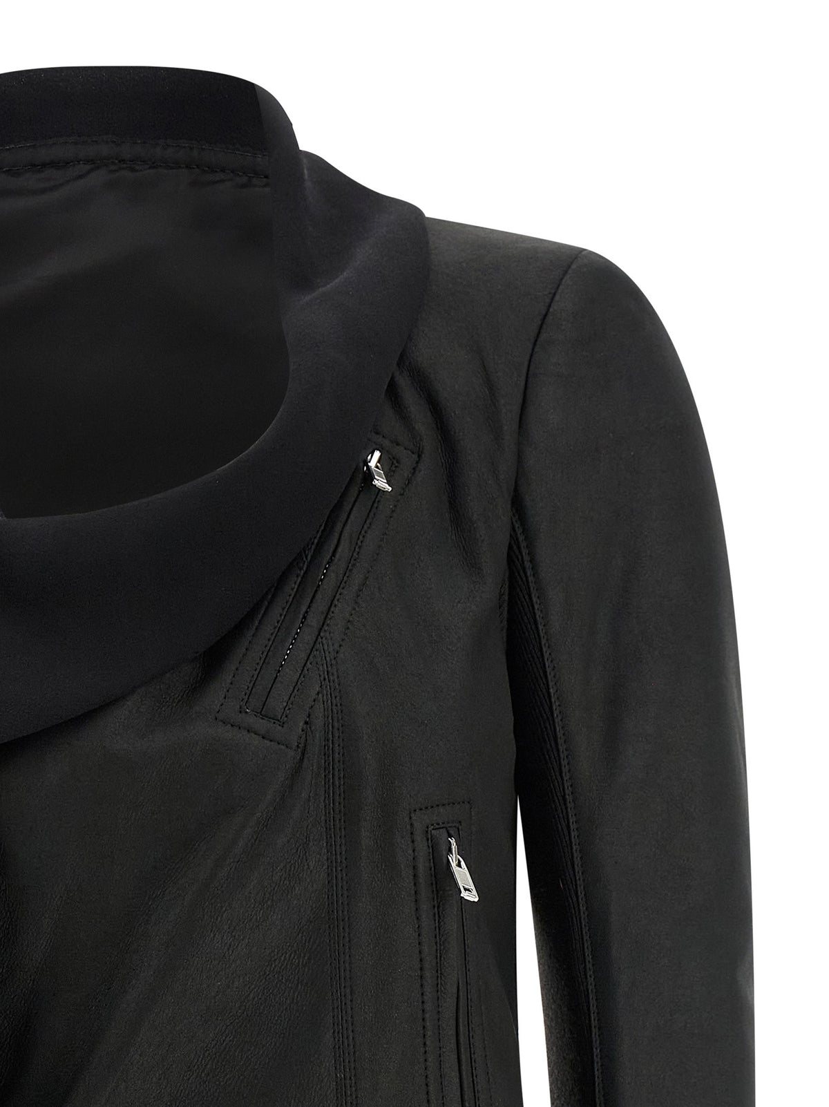 'Scarf Biker' jacket