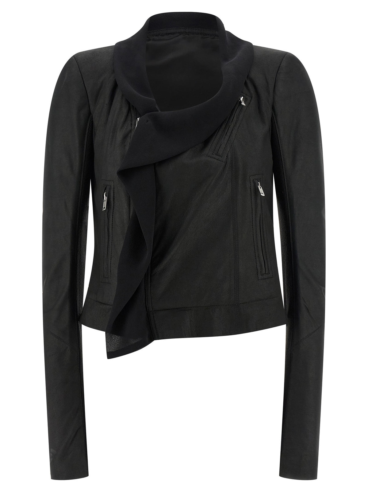 'Scarf Biker' jacket