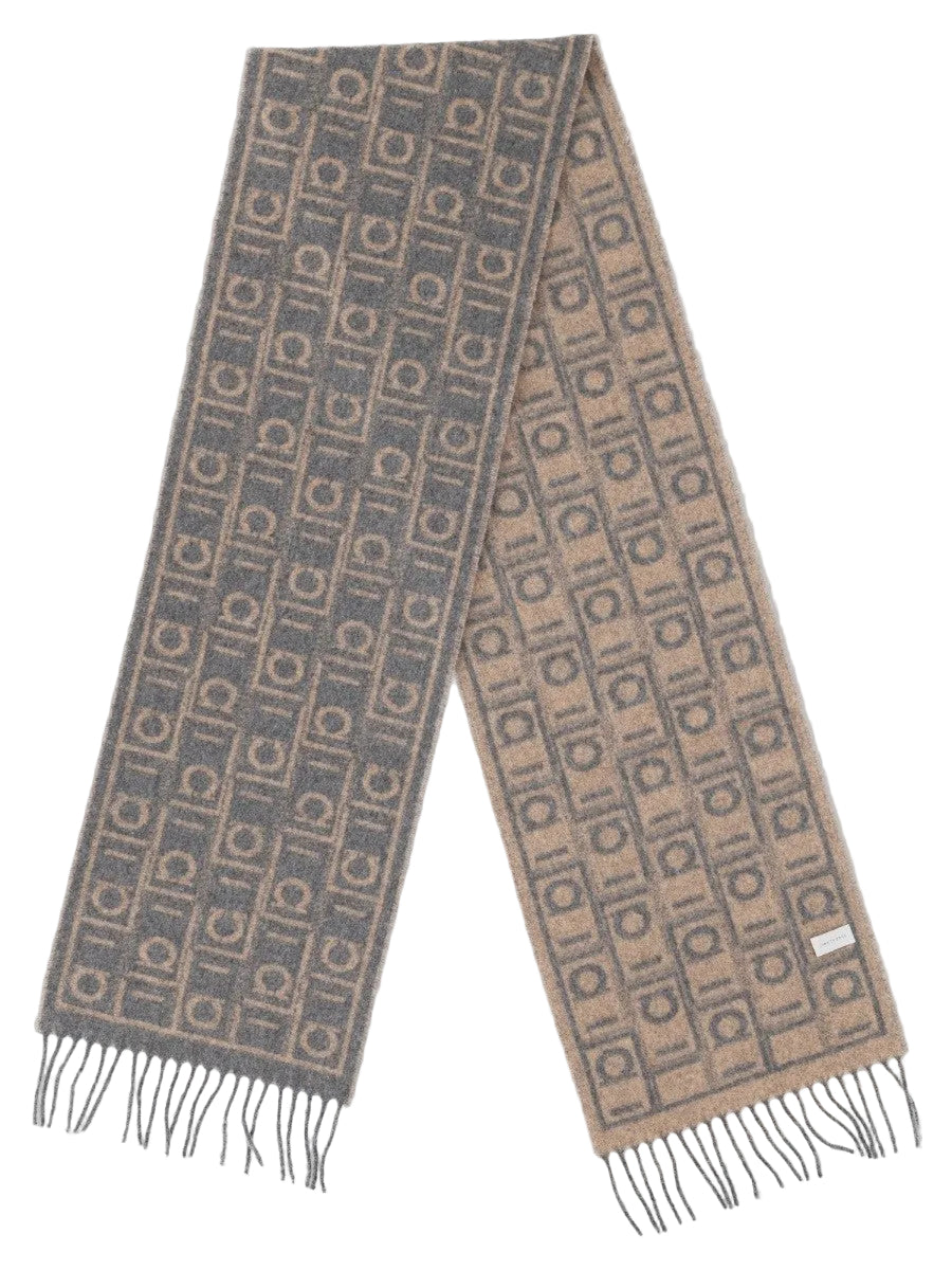 Sciarpa con Motivo Monogram