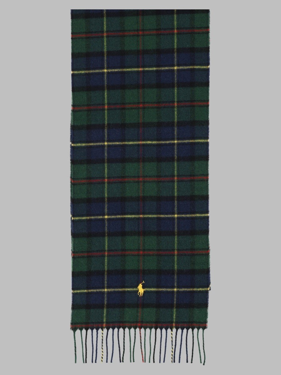 Sciarpa con Motivo Tartan