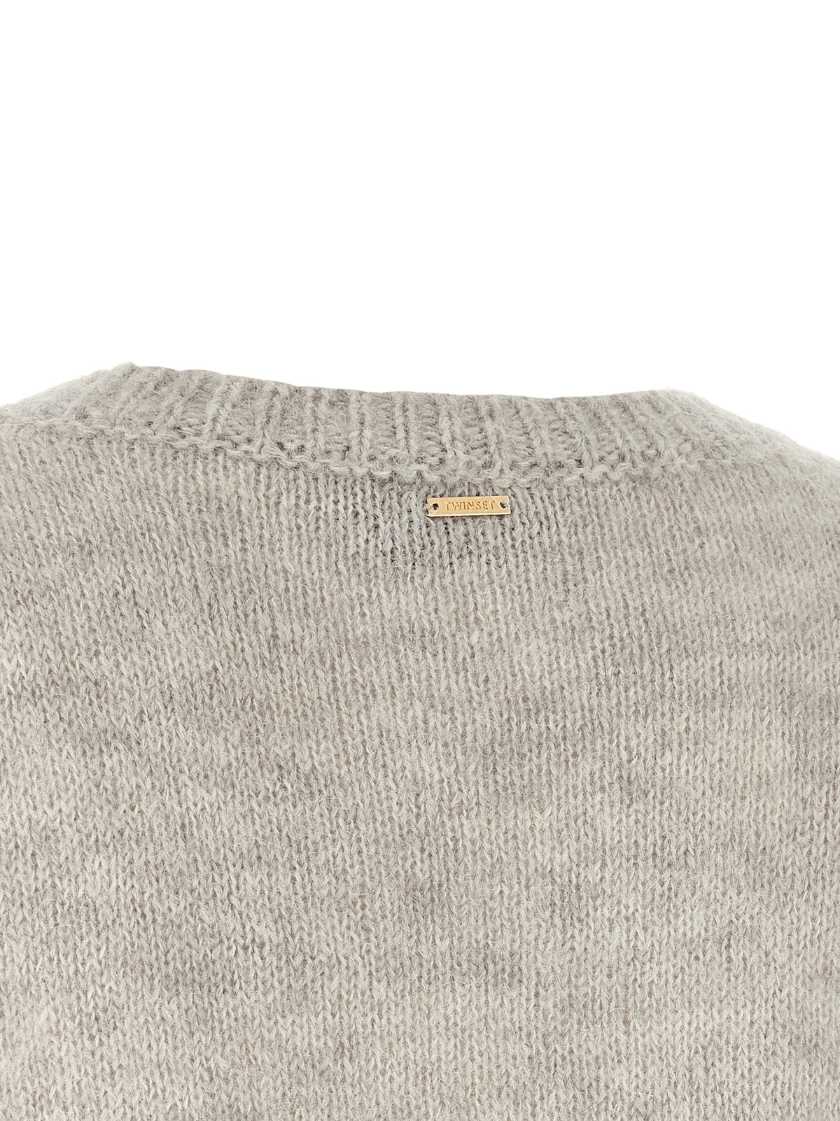 Sequin diamond sweater