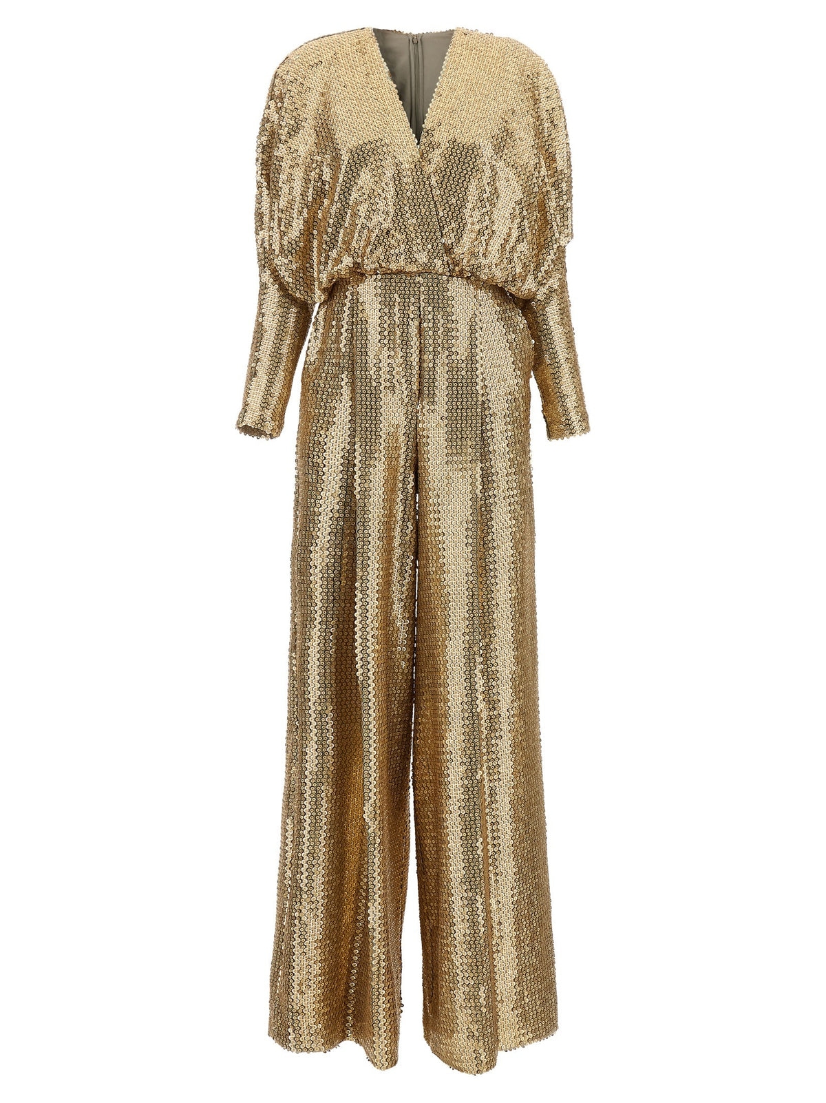 Sequin jersey jumpsuit