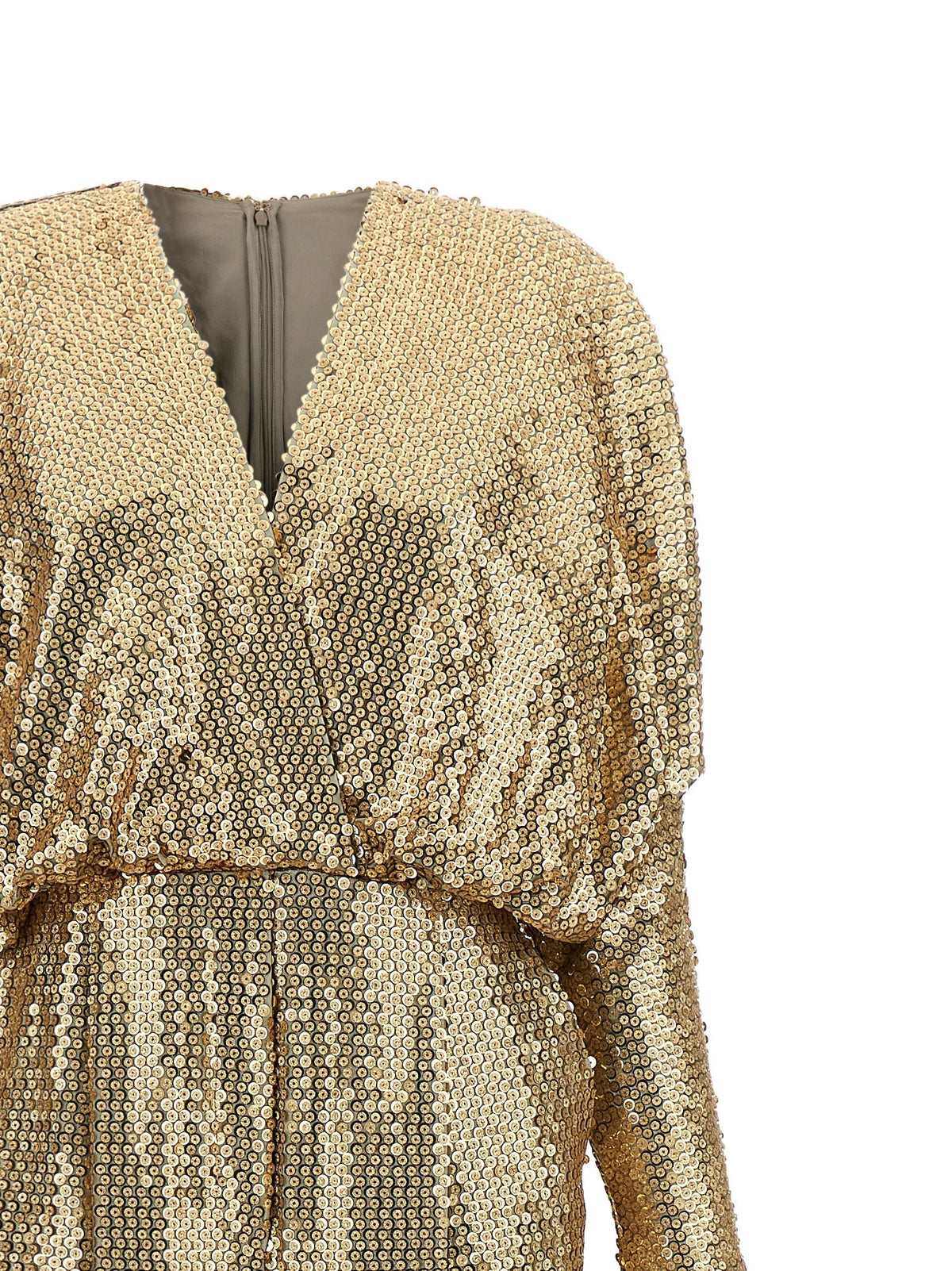 Sequin jersey jumpsuit