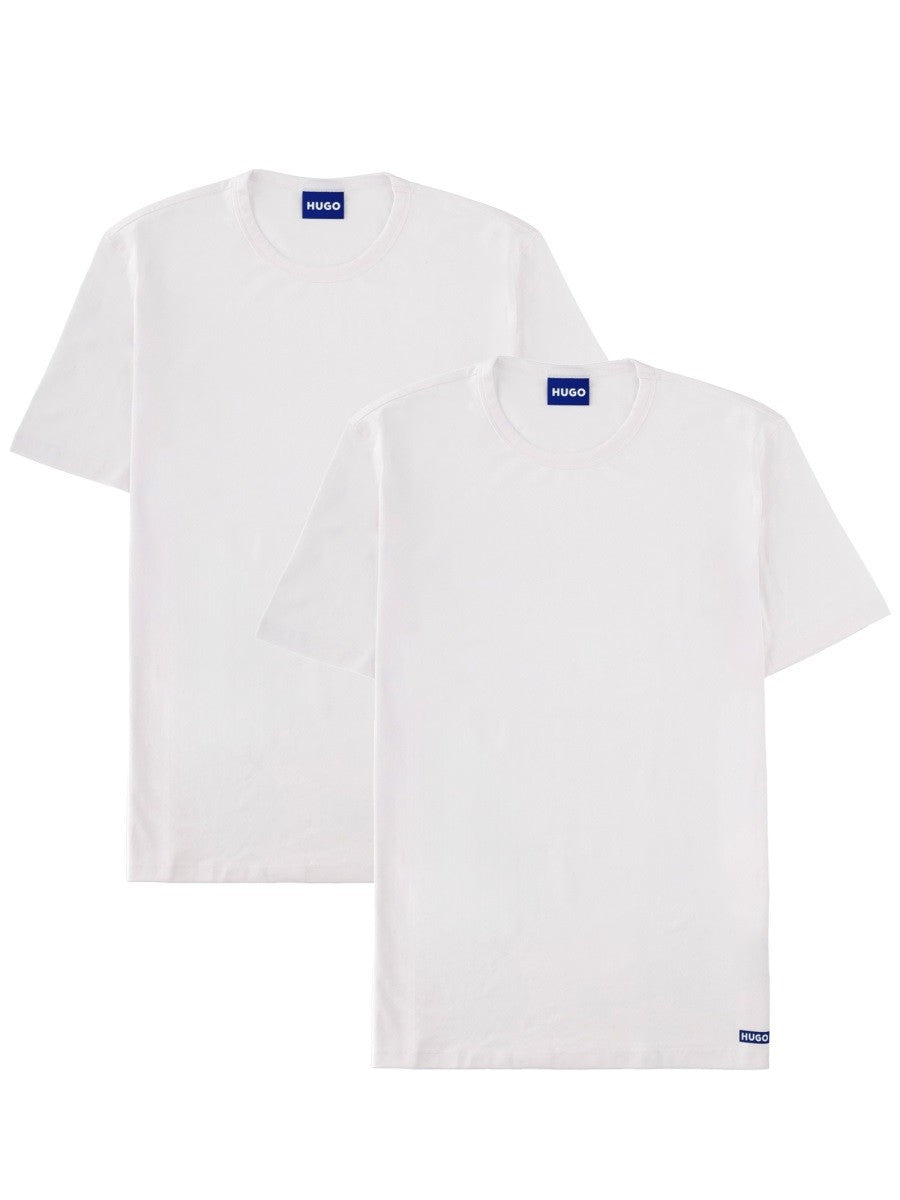SET DA DUE T-SHIRT CON LOGO