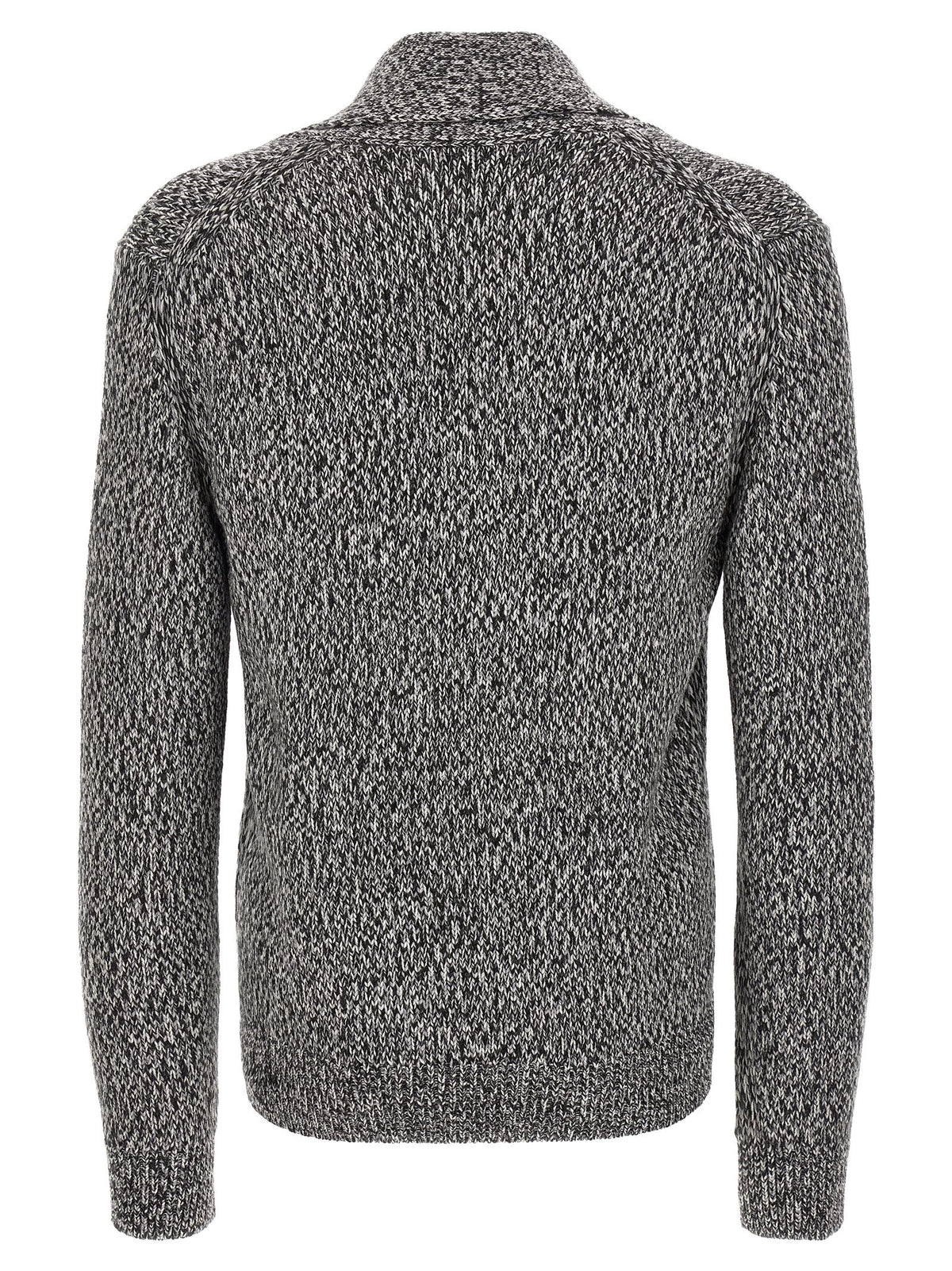 Shawl neck cardigan