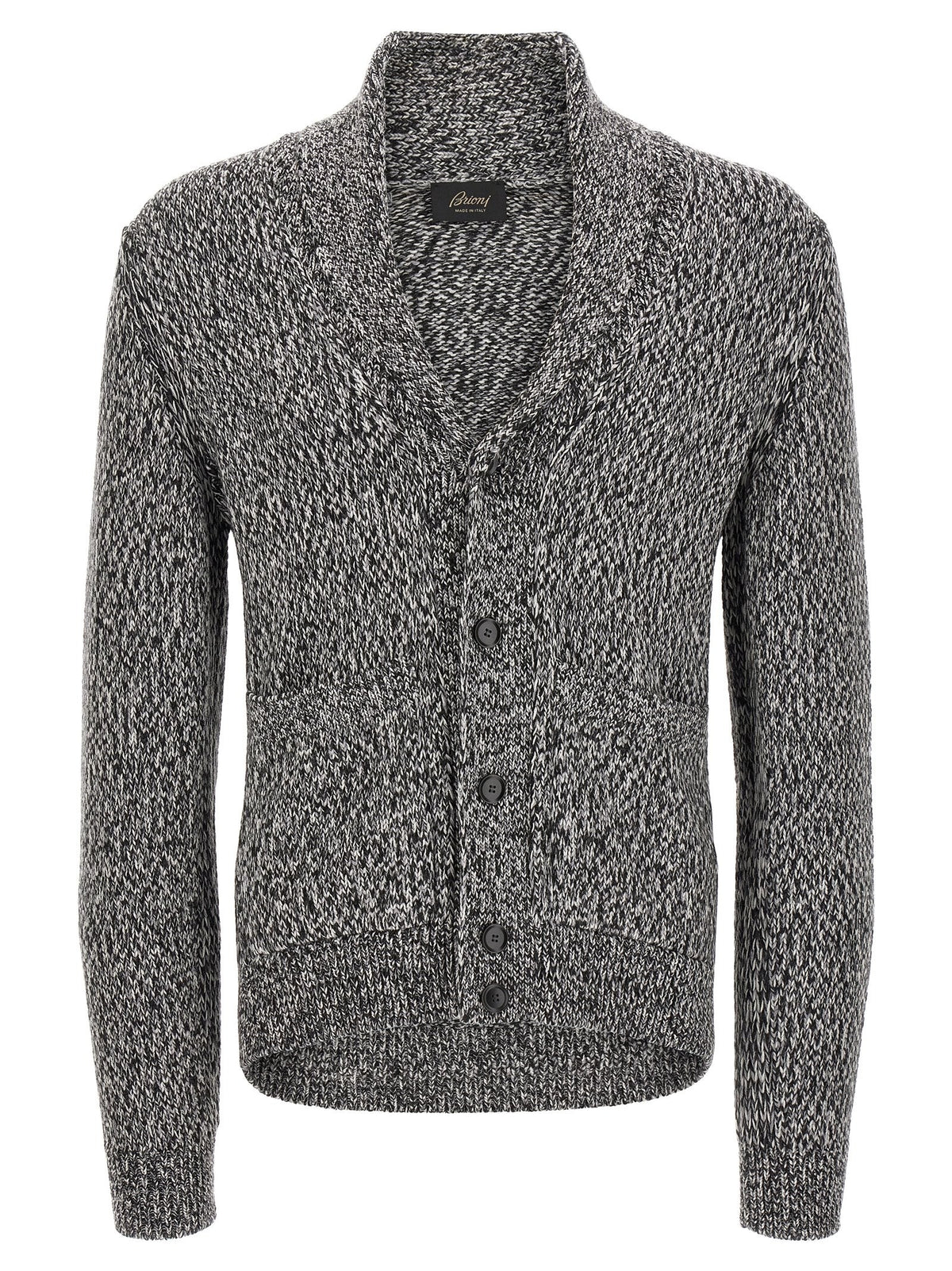 Shawl neck cardigan