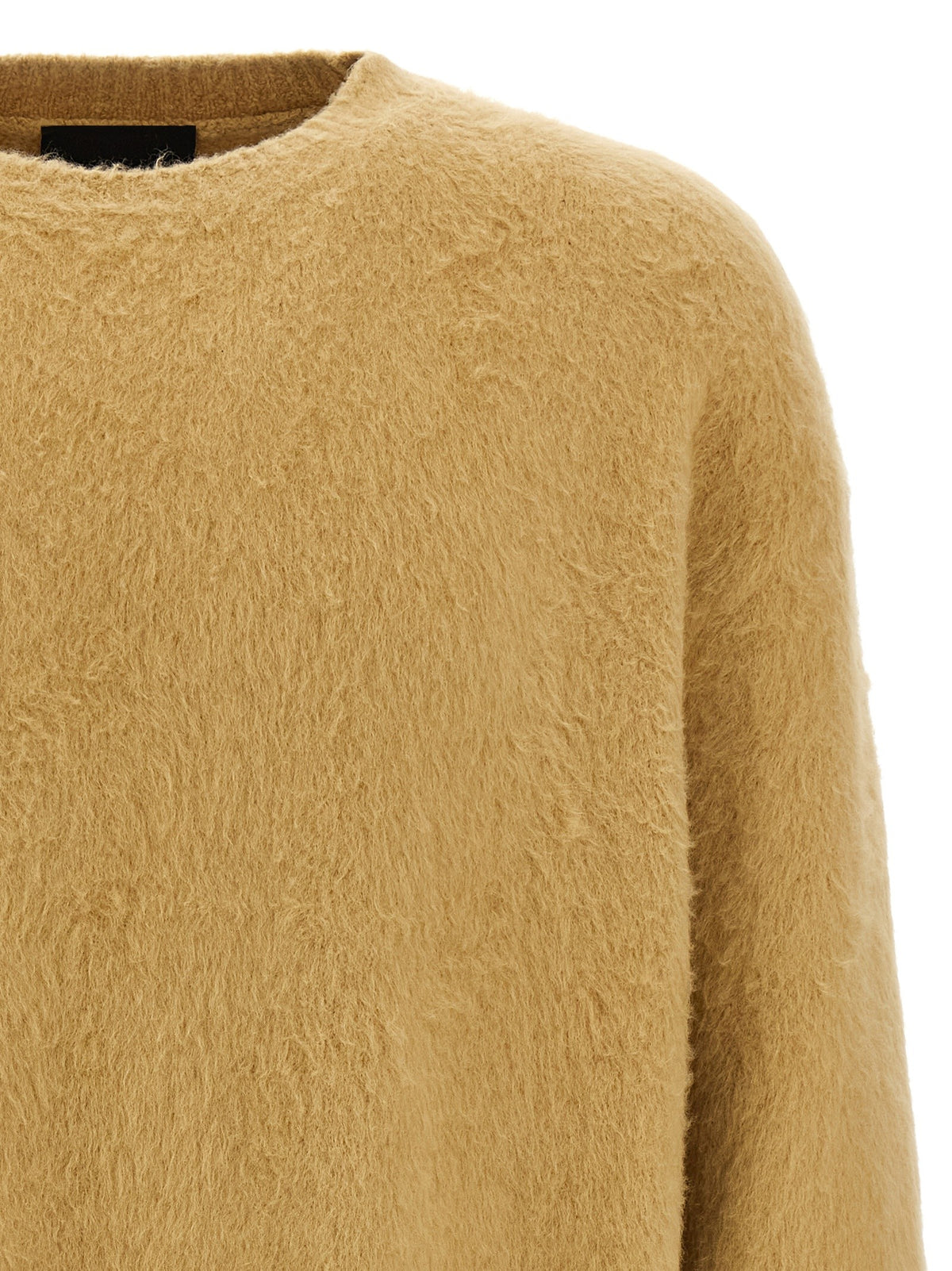 Shearling cotton sweater