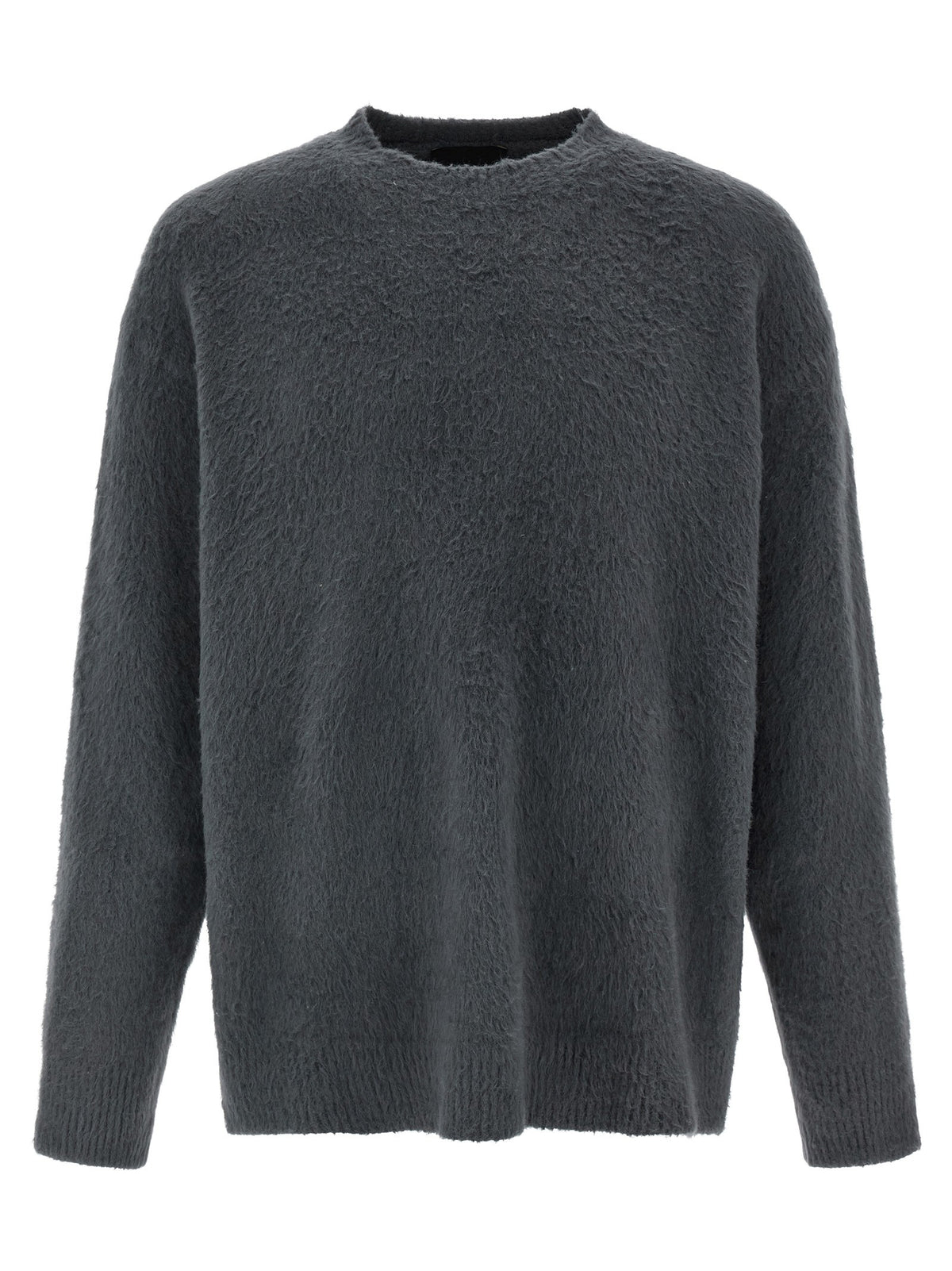 Shearling cotton sweater