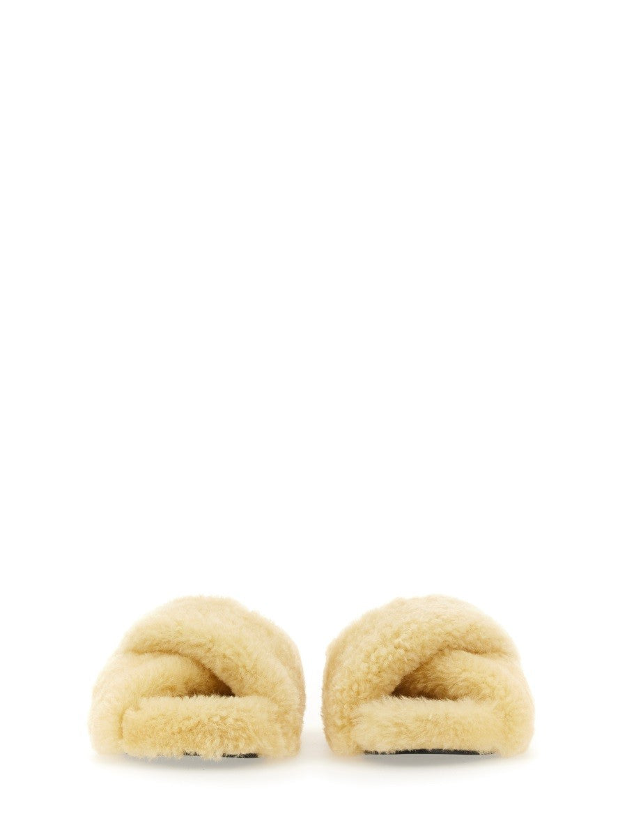 SHEARLING SANDAL