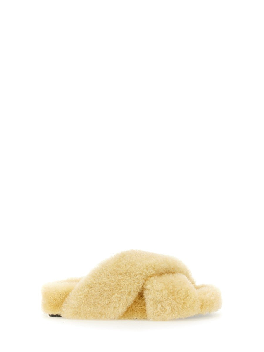SHEARLING SANDAL